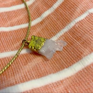 Handmade Snowflake with bronze crystal cho…